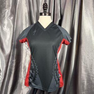 Specialized Women's MTB SS Cycling Jersey Small Black Red Absolute Bikes Andorra